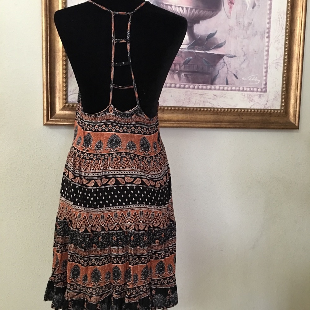 Tribal skater dress